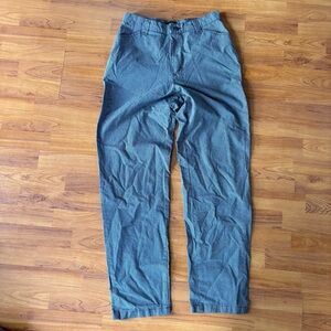 Vintage Riders Black White Houndstooth High Waisted Pants 28 x 29